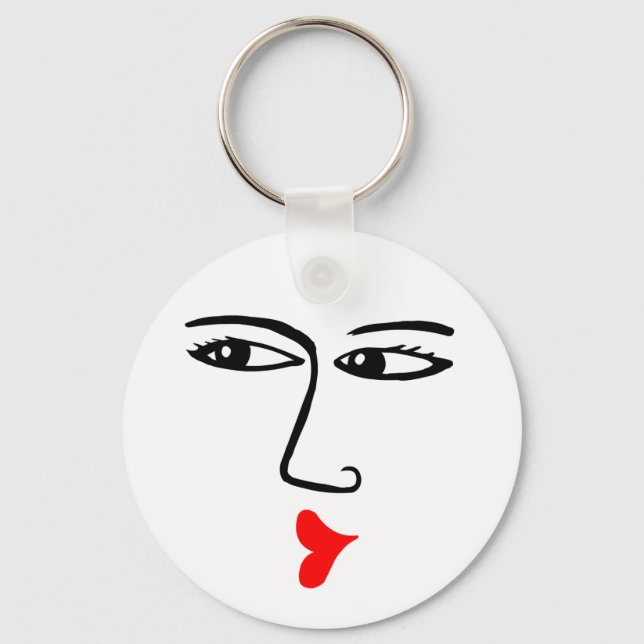 Kissing Key Ring (Front)