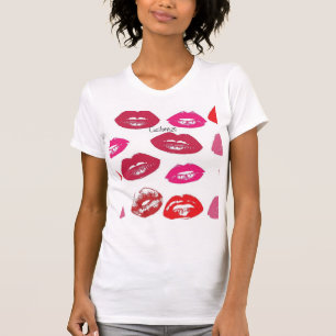 Kissing Red lips Thunder_Cove T-Shirt