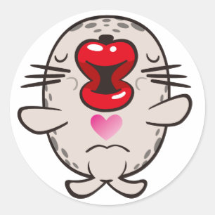 kissing seal