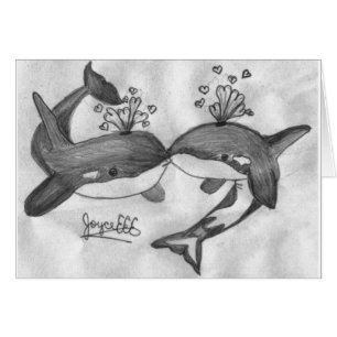 kissing whales