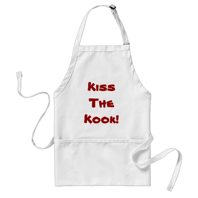 KissTheKook! Standard Apron (Front)