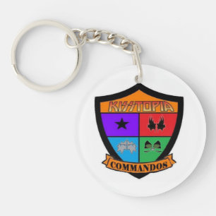KISSTOPIA COMMANDOS KEY CHAIN