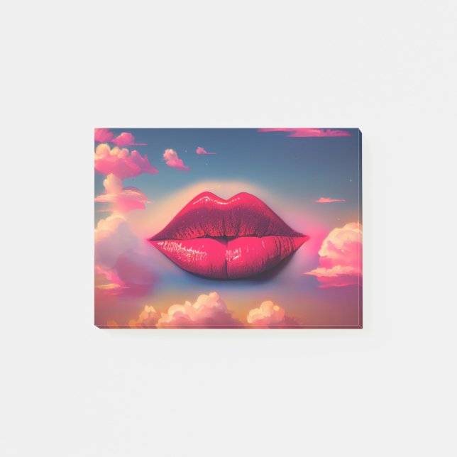 Kissy dreams post-it notes (Front)