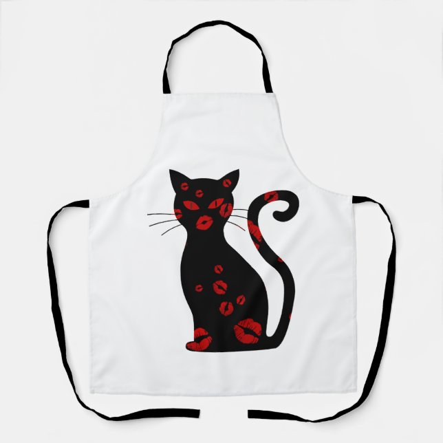 Kissy Kat Apron (Front)