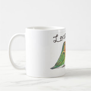 Kissy Lovebirds Mug