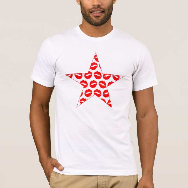 Kissy Star T-Shirt (Front)