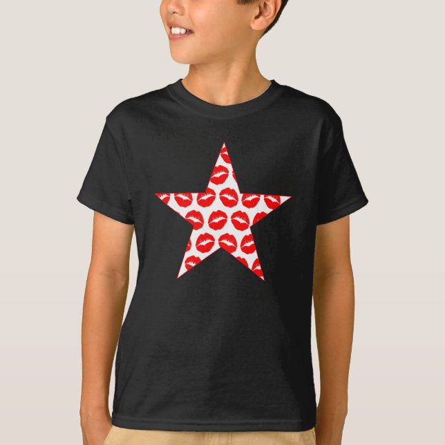 Kissy Star T-Shirt (Front)