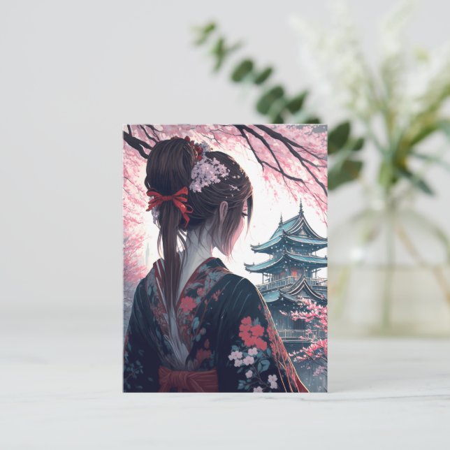 Kisu Japan Postcard (Standing Front)