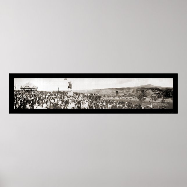 Kit Carson Dedication Photo 1913 Poster (Front)