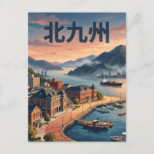 Kitakyushu Japan Postcard