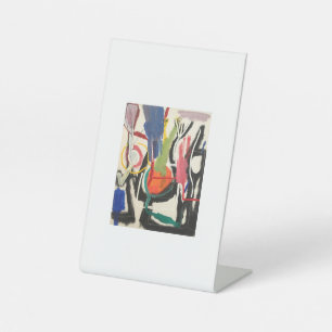 Kitchen Abstract Paint Jeff Hankamer Artjunkhaus Pedestal Sign