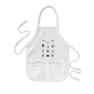 Kitchen Appliances Kids Apron
