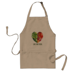Kitchen apron for cooking lovers.