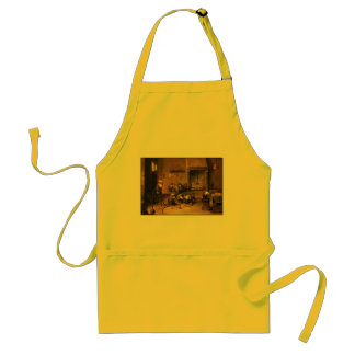 Kitchen Apron: Monkeys in Kitchen by Teniers Standard Apron