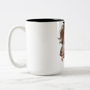 kitchen apron POD designing Two-Tone Coffee Mug
