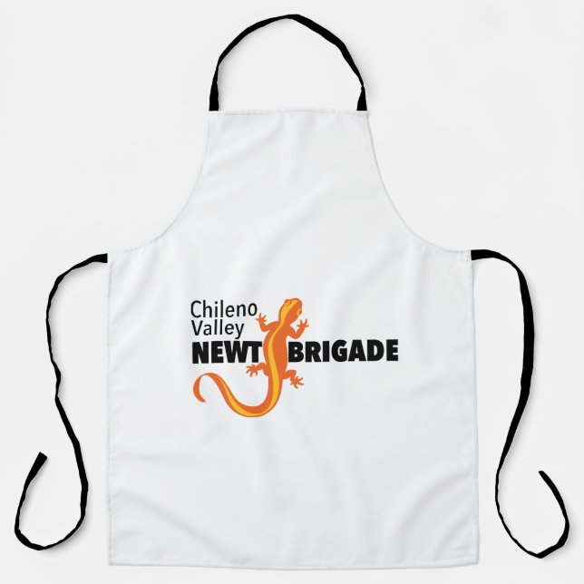 Kitchen Apron with Newt Logo (Front)