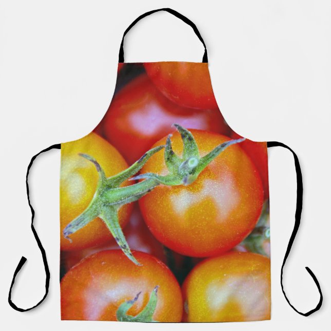 Kitchen Art Cherry Tomatoes  Garden Apron (Front)