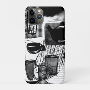 Kitchen Black and white Case-Mate iPhone Case