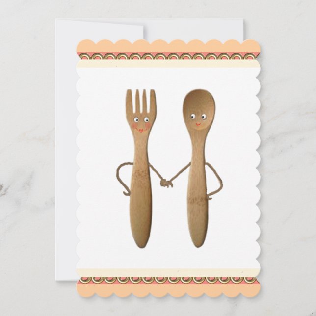 Kitchen Bridal Shower Invitation (Front)