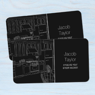 Kitchen Cabinets Business Card