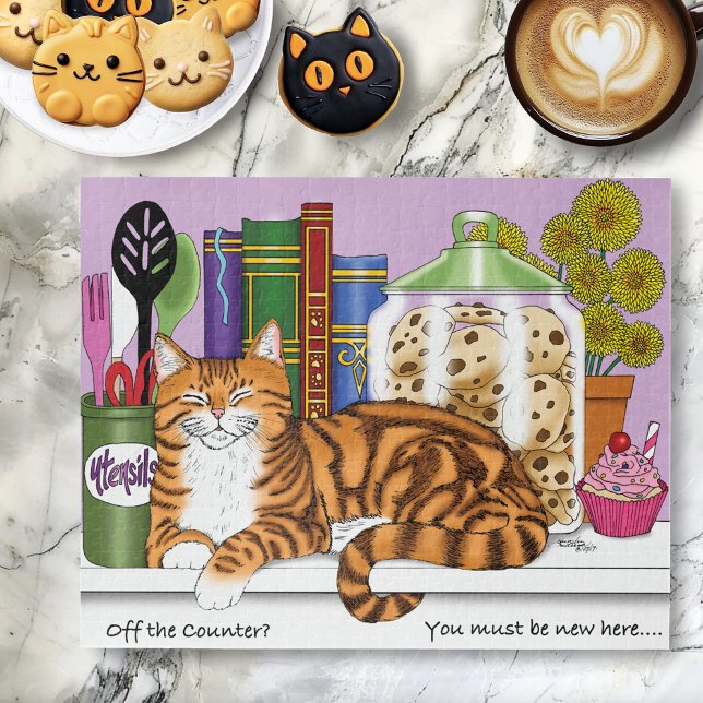 Kitchen Cat Jigsaw Puzzle (Creator Uploaded)