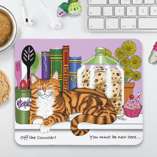 Kitchen Cat Mouse Pad
