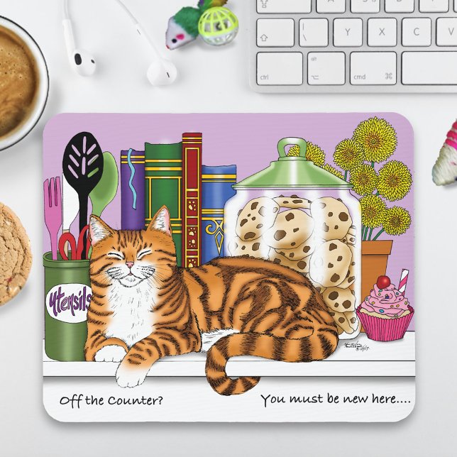 Kitchen Cat Mouse Pad (Creator Uploaded)