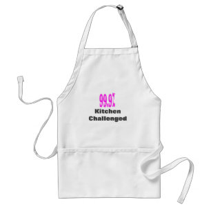 Kitchen Challenged Apron  For the Bad Cook!