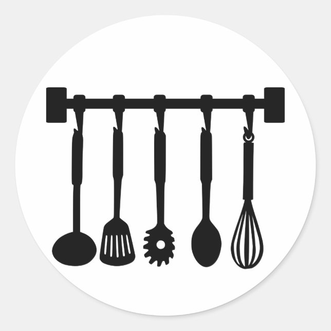 Kitchen - Cook Classic Round Sticker (Front)