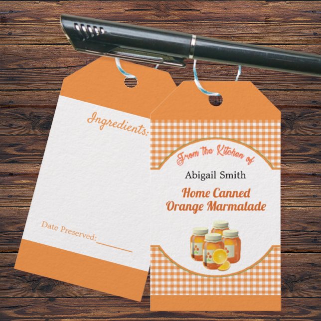 Kitchen Cooked Citrus Marmalade Gift Tag (Creator Uploaded)