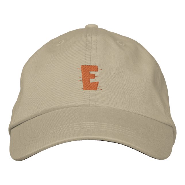 Kitchen Craft Letter E Embroidered Hat (Front)