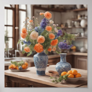 Kitchen Culinary Vintage Food Art Poster