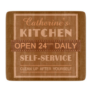 Kitchen – custom name – cutting boards