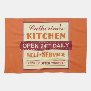 Kitchen – custom name – towel