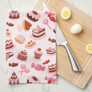 Kitchen Desserts Sweets Towels