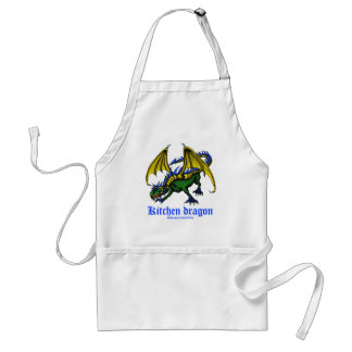 Kitchen dragon funny apron