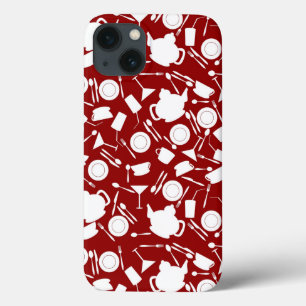 Kitchen Elements Pattern iPhone 13 Case
