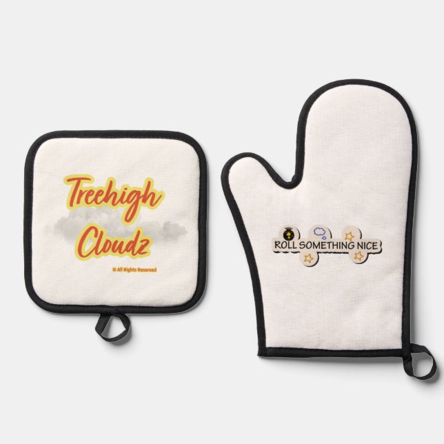 Kitchen Essentials for the Home Chef Oven Mitt & Pot Holder Set (Front)