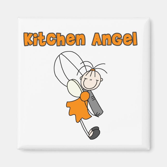 Kitchen Fairy Angel Magnet (Front)