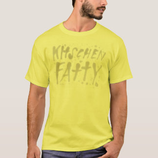 Kitchen Fatty Greasy Logo T-Shirt Yellow