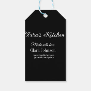 kitchen food chef add restaurant cater name detail gift tags