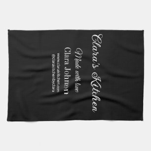 kitchen food chef add restaurant cater name detail tea towel