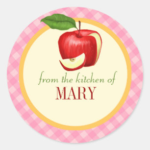 Kitchen Food Label Personalised