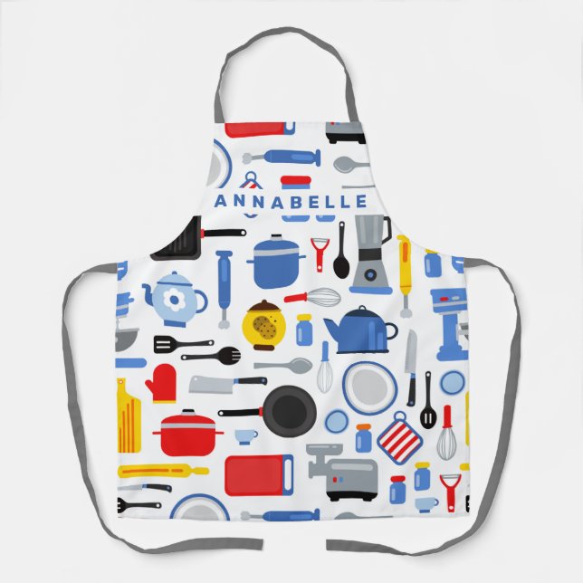 Kitchen Gadgets Personalise Apron (Front)