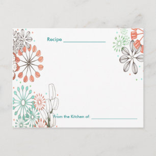 kitchen garden recipe cards