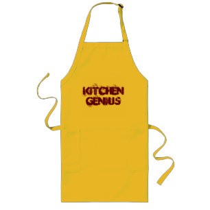 kitchen genius long apron