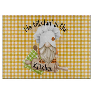 Kitchen Gnome Cutting Board
