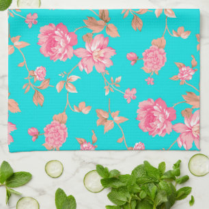 Kitchen Hand Towel/Floral Tea Towel