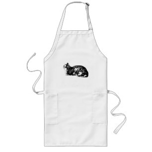 Kitchen Helper, Tabby Style Long Apron