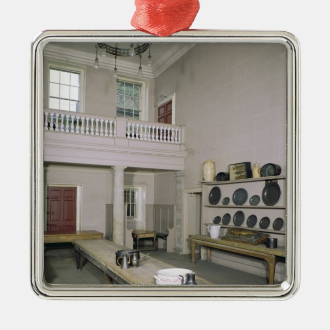 Kitchen Interior mid 18th century Metal Tree Decoration (Front)